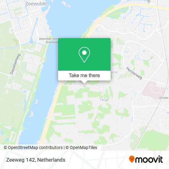 Zeeweg 142 map