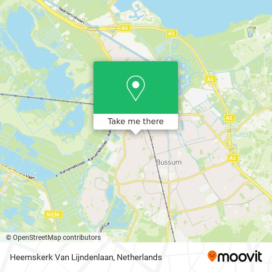 Heemskerk Van Lijndenlaan Karte