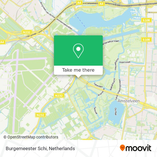 Burgemeester Schi map