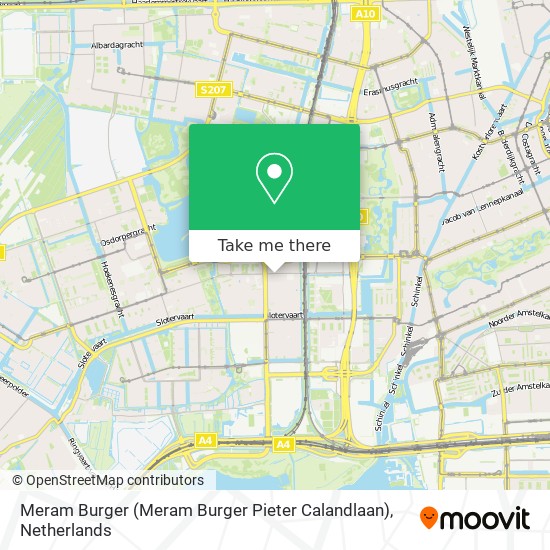 Meram Burger (Meram Burger Pieter Calandlaan) Karte