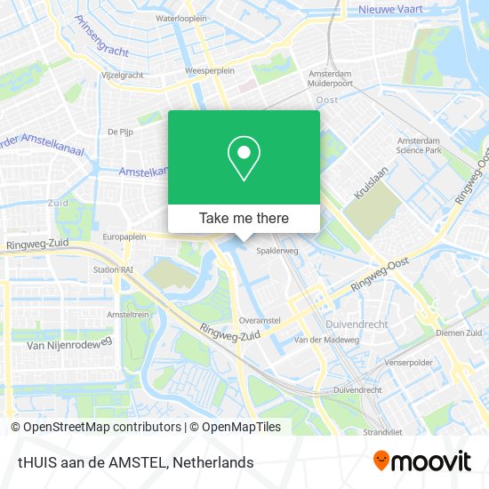 tHUIS aan de AMSTEL map