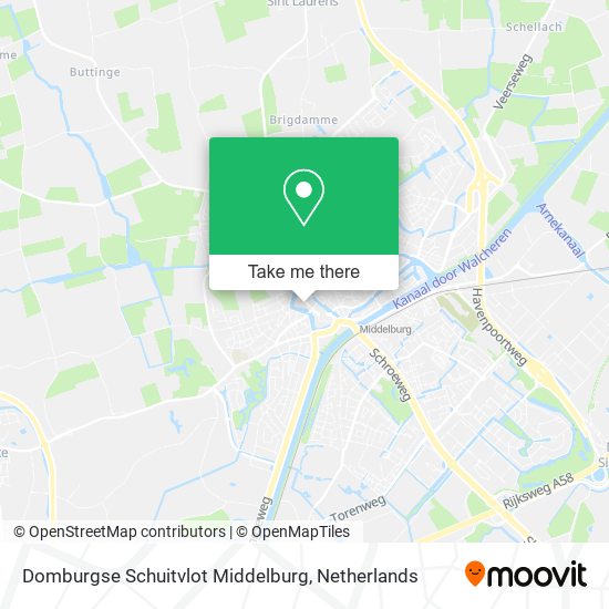 Domburgse Schuitvlot Middelburg Karte