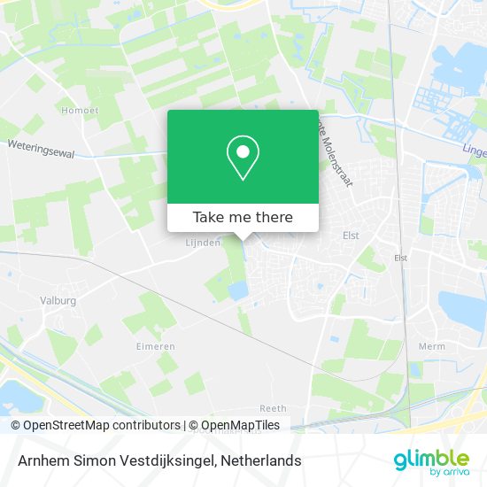 Arnhem Simon Vestdijksingel Karte