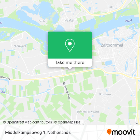 Middelkampseweg 1 map