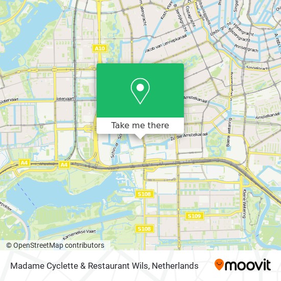 Madame Cyclette & Restaurant Wils Karte