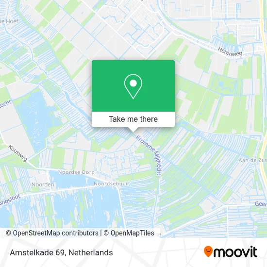 Amstelkade 69 map