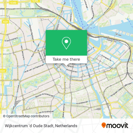 Wijkcentrum 'd Oude Stadt Karte
