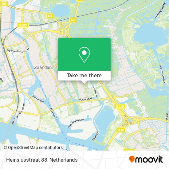 Heinsiusstraat 88 map