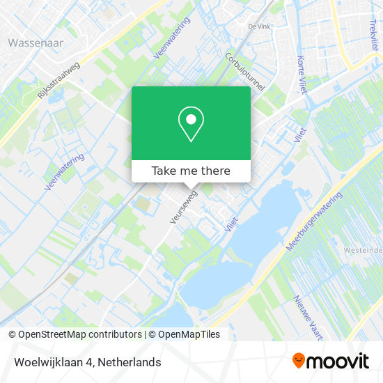 Woelwijklaan 4 map