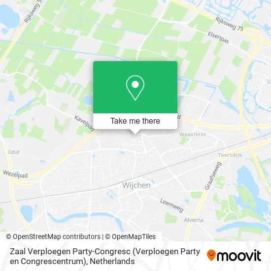 Zaal Verploegen Party-Congresc (Verploegen Party en Congrescentrum) map