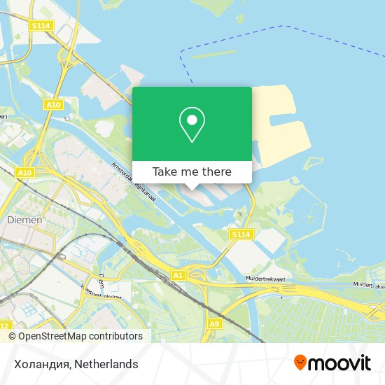 Холандия map