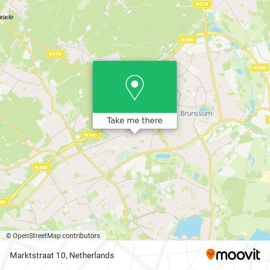 Marktstraat 10 map