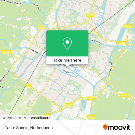 Tante Sannie map