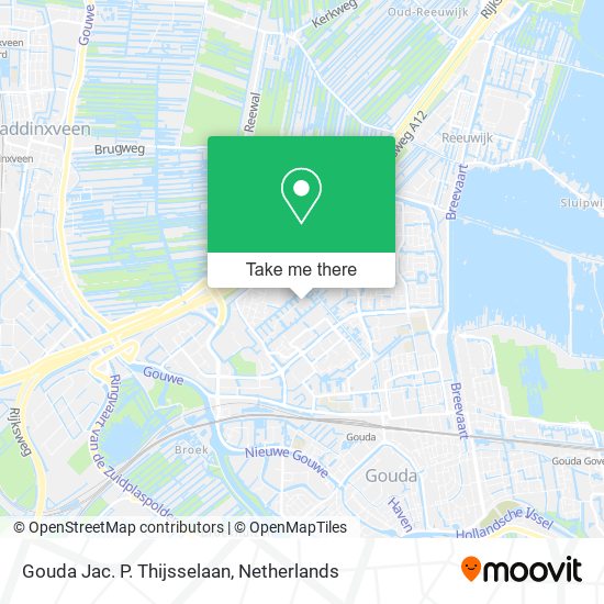 Gouda Jac. P. Thijsselaan map