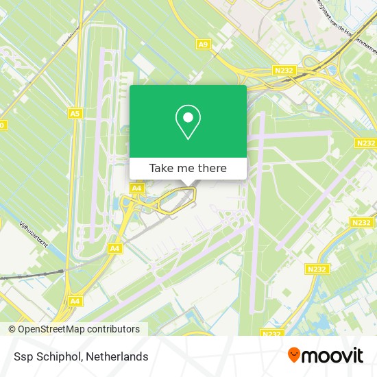 Ssp Schiphol map
