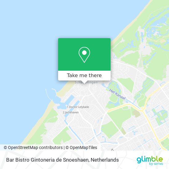 Bar Bistro Gintoneria de Snoeshaen Karte