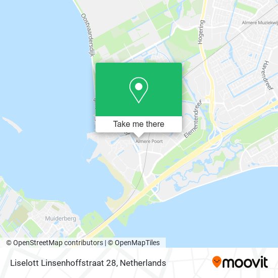 Liselott Linsenhoffstraat 28 Karte