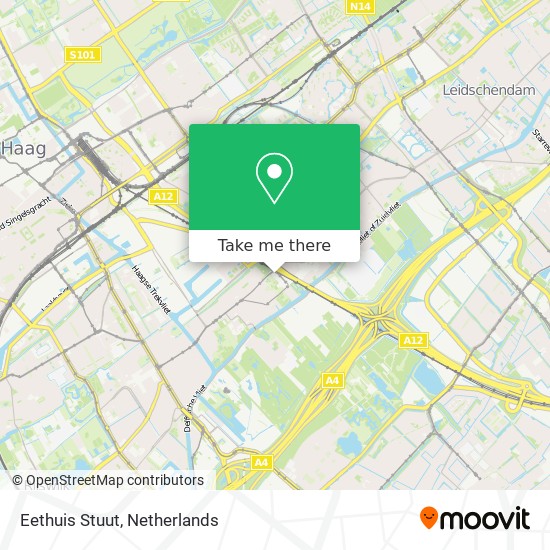 Eethuis Stuut map