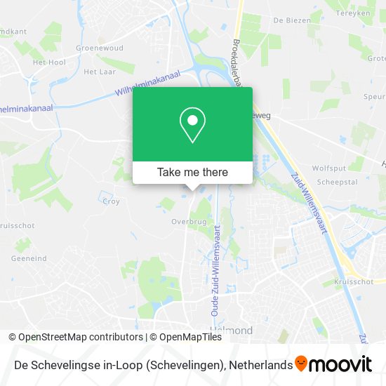 De Schevelingse in-Loop (Schevelingen) map