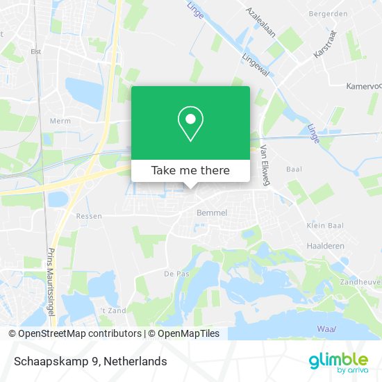 Schaapskamp 9 map