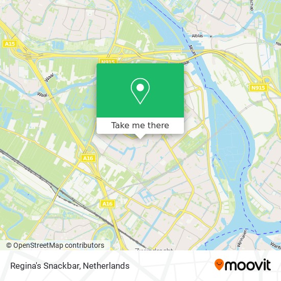 Regina's Snackbar map