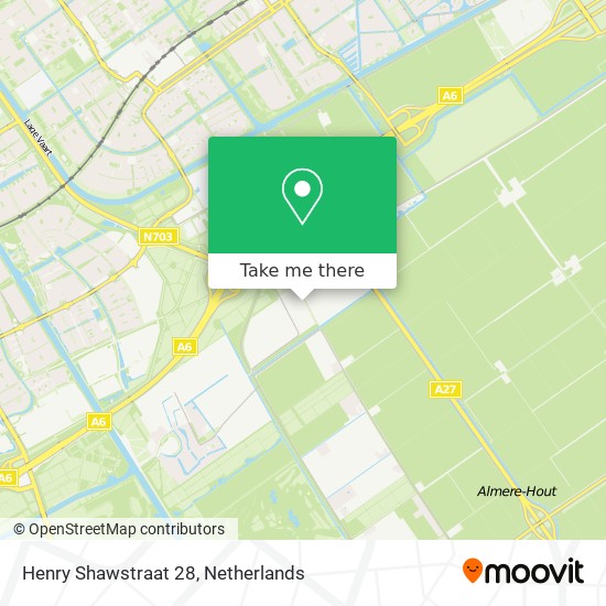 Henry Shawstraat 28 map