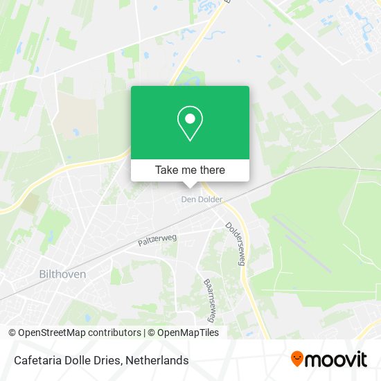 Cafetaria Dolle Dries map