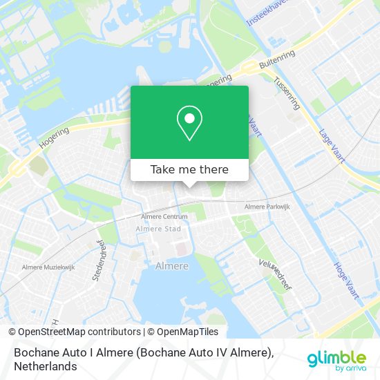 Bochane Auto I Almere map