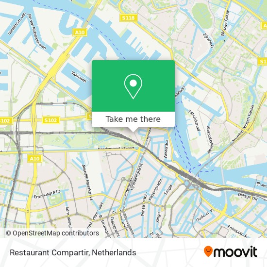 Restaurant Compartir map