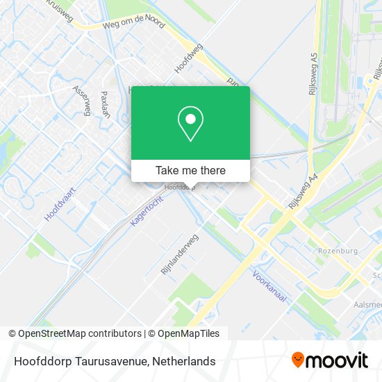 Hoofddorp Taurusavenue Karte