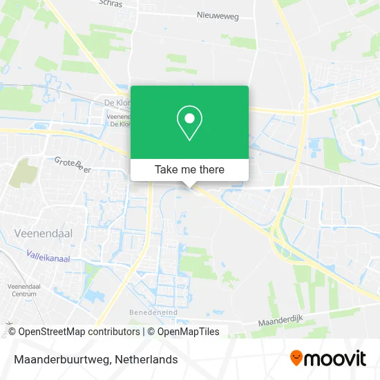 Maanderbuurtweg map