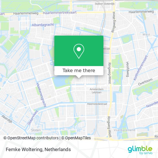 Femke Woltering map