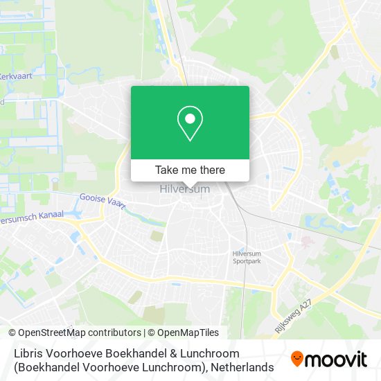 Libris Voorhoeve Boekhandel & Lunchroom map