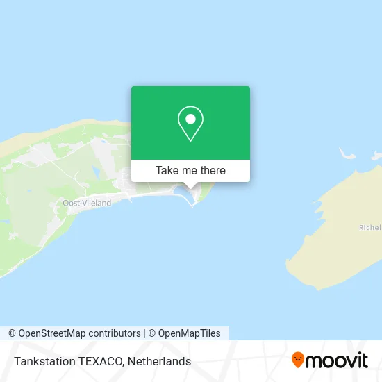 Tankstation TEXACO map