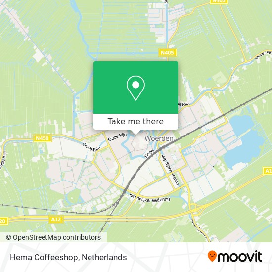 Hema Coffeeshop Karte