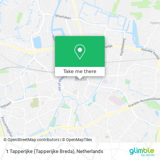 't Tapperijke (Tapperijke Breda) map
