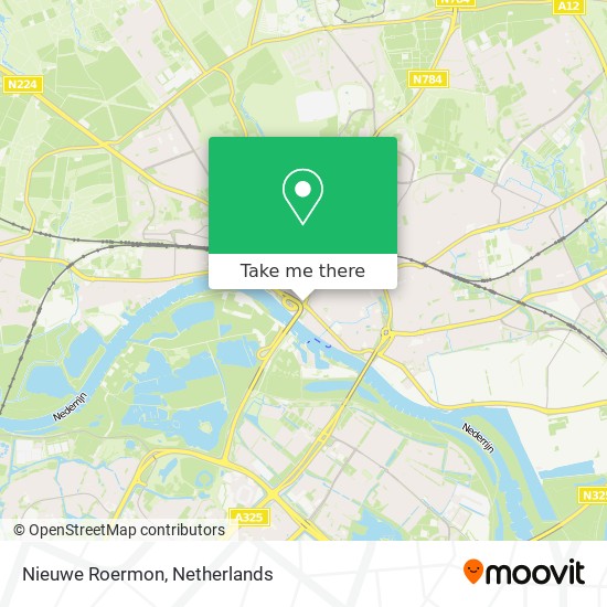 Nieuwe Roermon Karte