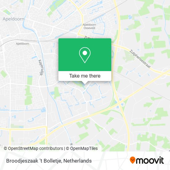 Broodjeszaak 't Bolletje map