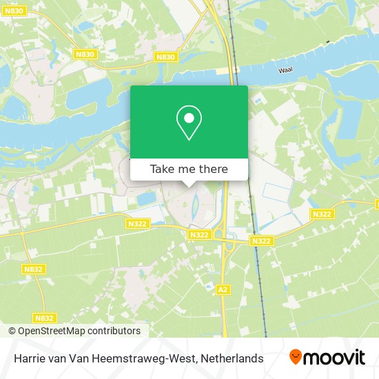 Harrie van Van Heemstraweg-West Karte