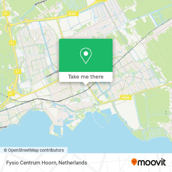 Fysio Centrum Hoorn map