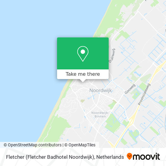 Fletcher (Fletcher Badhotel Noordwijk) map