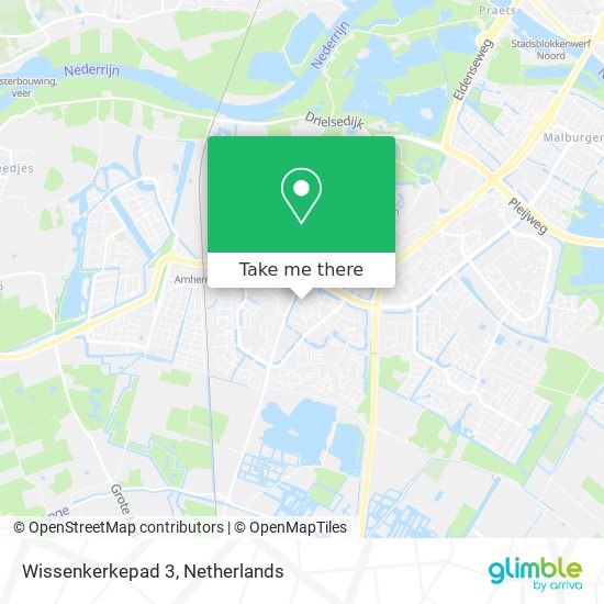 Wissenkerkepad 3 map