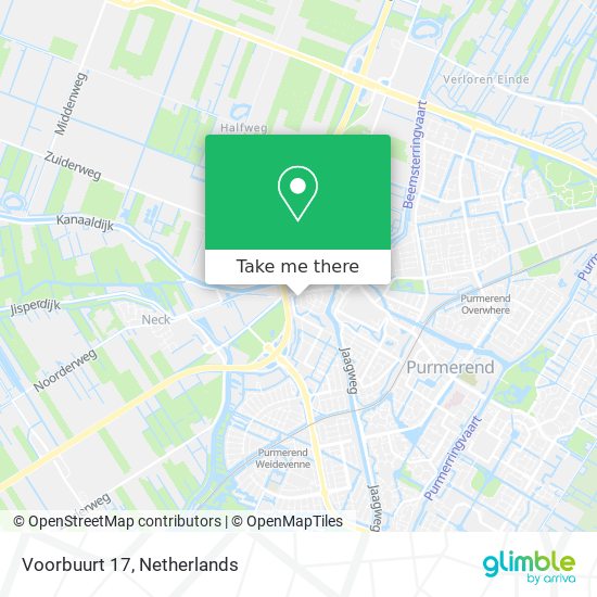 Voorbuurt 17 Karte