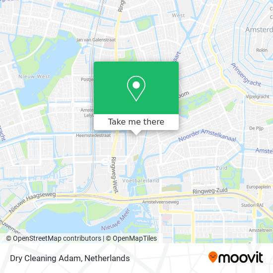 Dry Cleaning Adam map