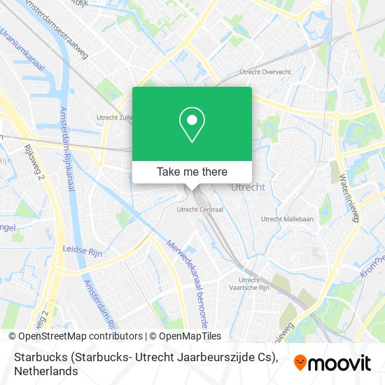 Starbucks (Starbucks- Utrecht Jaarbeurszijde Cs) map