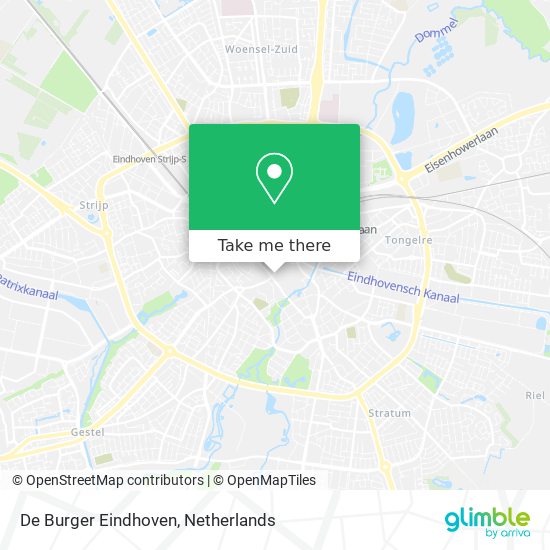 De Burger Eindhoven map