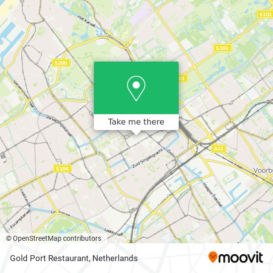 Gold Port Restaurant map