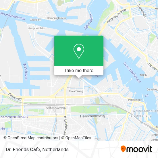 Dr. Friends Cafe map