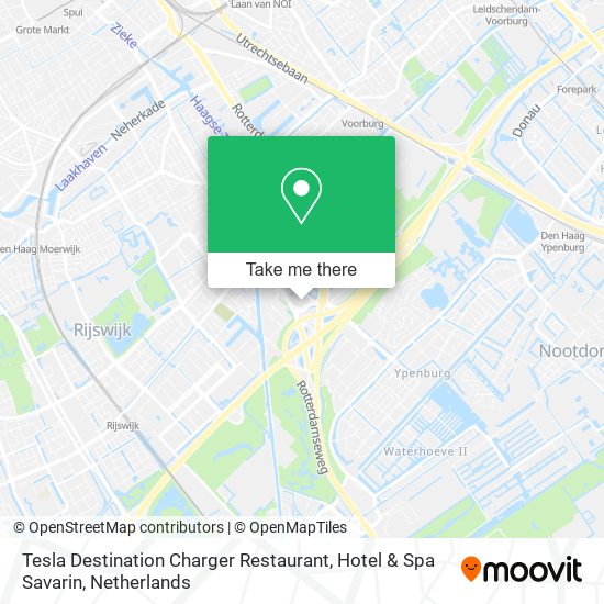 Tesla Destination Charger Restaurant, Hotel & Spa Savarin map