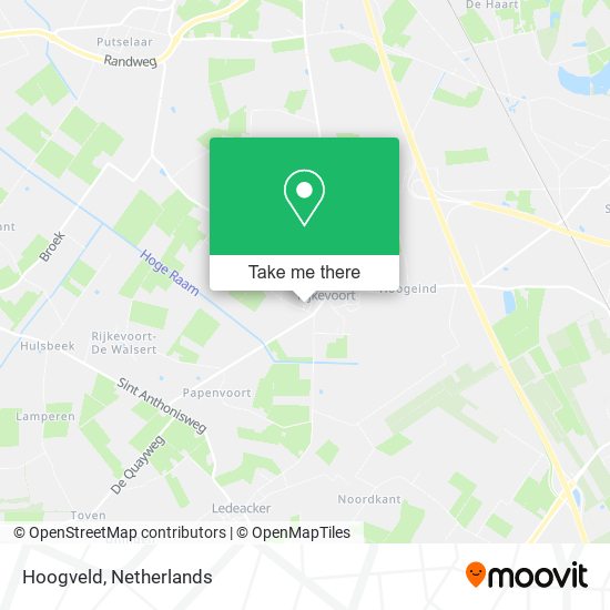 Hoogveld map